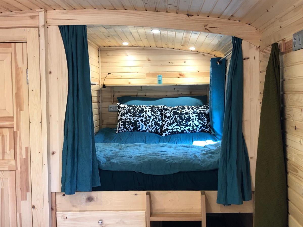 Roulotte Gites O Bien-Etre Massage Spa Sejour Bien-Etre En Hebergement Insolite Roulotte Karantez Ou En Gites Melon Ou Yock A 800 M Des Plages Maison D'Hote Drogou Porspoder Dış mekan fotoğraf