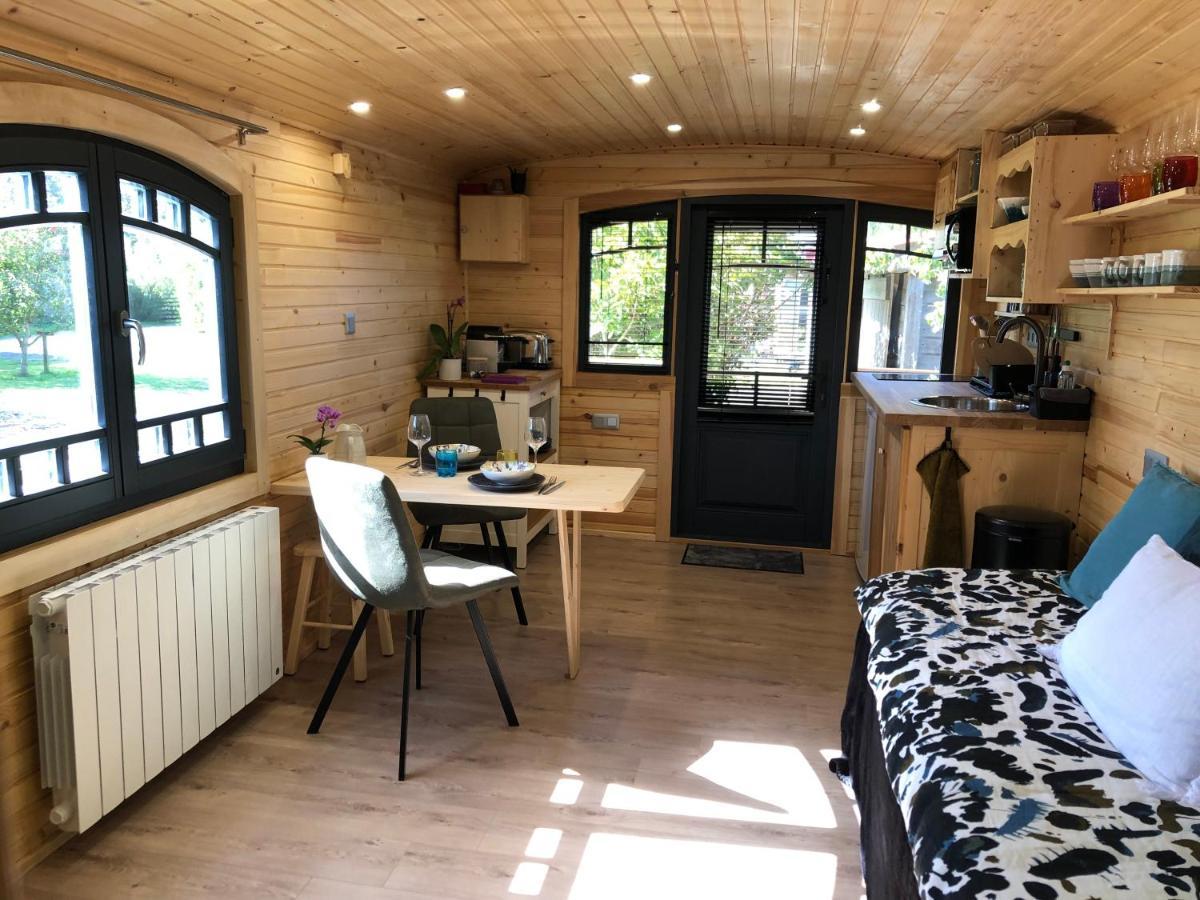 Roulotte Gites O Bien-Etre Massage Spa Sejour Bien-Etre En Hebergement Insolite Roulotte Karantez Ou En Gites Melon Ou Yock A 800 M Des Plages Maison D'Hote Drogou Porspoder Dış mekan fotoğraf